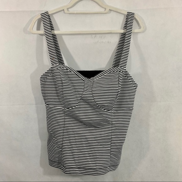 torrid Tops - TORRID Retro Stripe Bustier Top Size 0